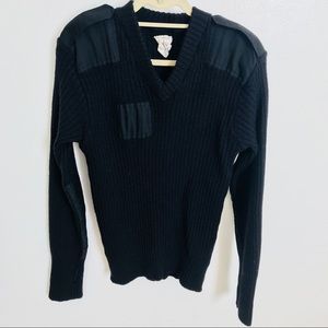 SOLD!Brigade Quartermasters Wool Men Sweater